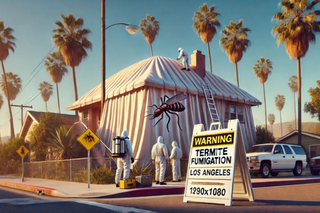 Termite Fumigation Los Angeles:
