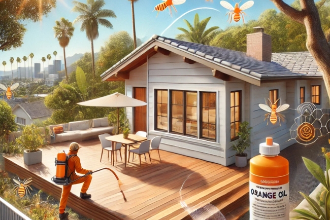 Orange Oil Termite Treatment in Los Angeles