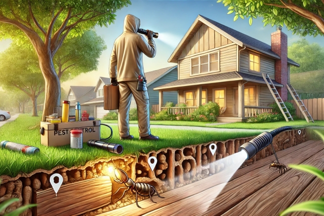 Termite Inspection in La Crescenta