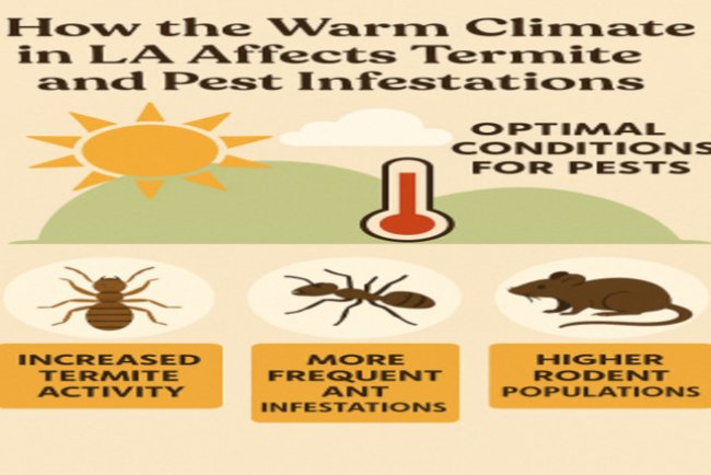 How the Warm Climate in LA Affects Termite and Pest Infestations