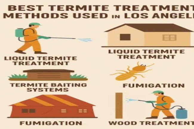 Best Termite Treatment Methods Used in Los Angeles