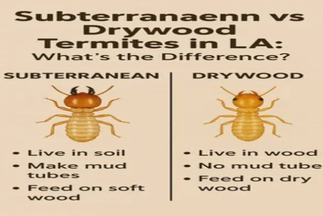 Subterranean vs Drywood Termites in LA  What’s the Difference?