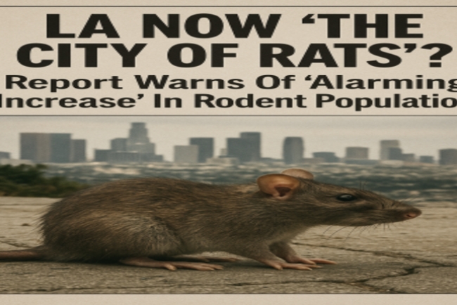 LA Now The 'City Of Rats'? Report Warns Of 'Alarming Increase' In Rodent Population
