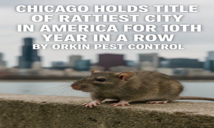 Chicago holds title of rattiest city in America for 10th year in a row by Orkin pest control