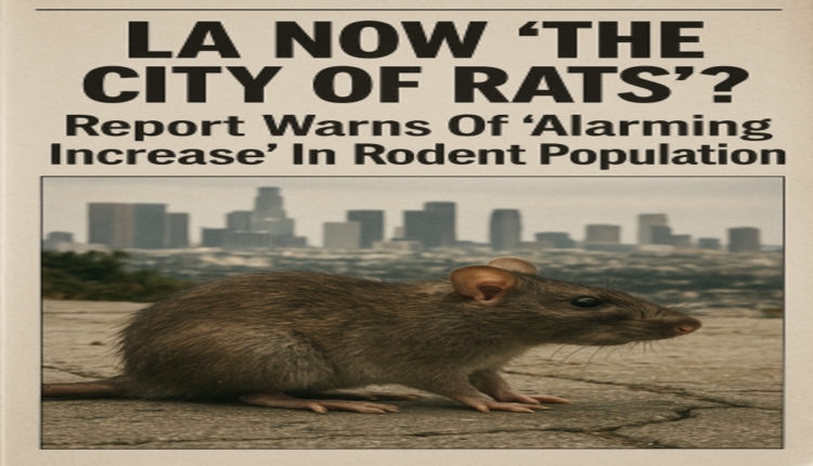 LA Now The 'City Of Rats'? Report Warns Of 'Alarming Increase' In Rodent Population