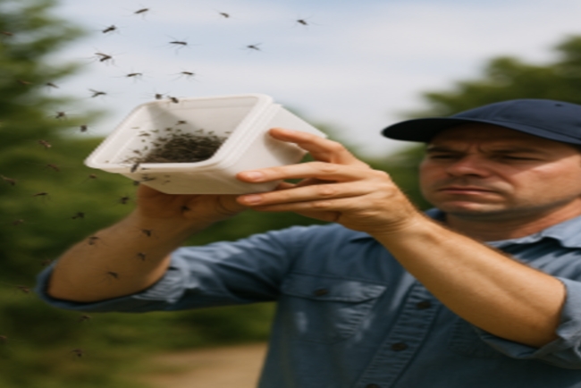 To fend off aggressive female mosquitoes, L.A. is releasing thousands of sterile males