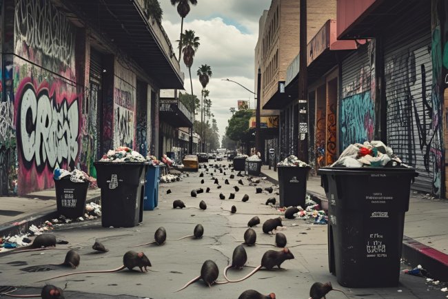 Could Los Angeles become the rattiest city in the United States?