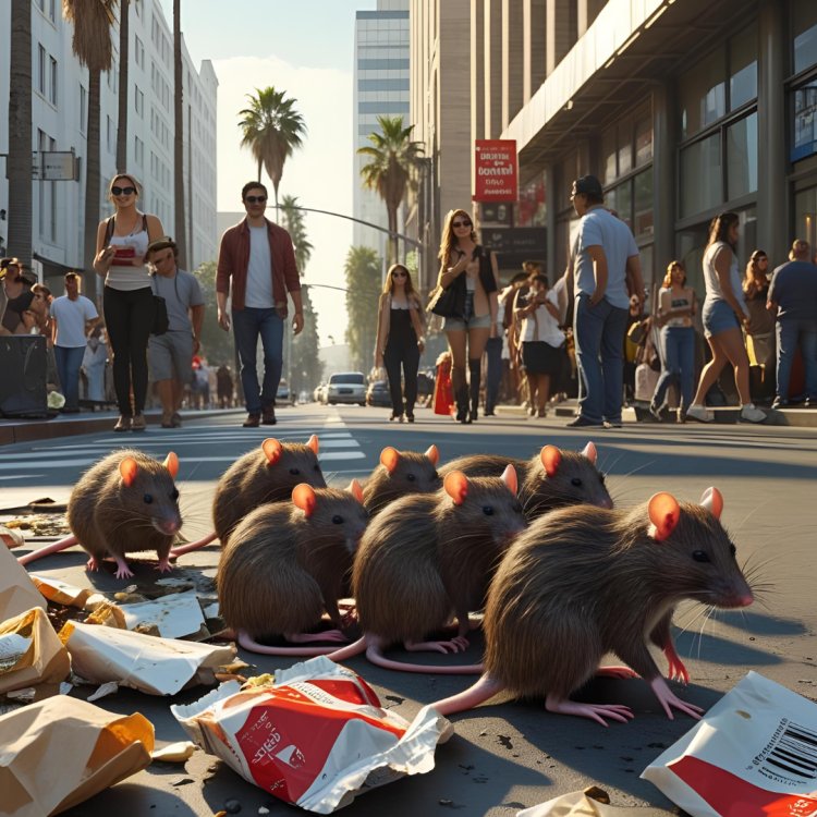 L.A. ranks as the second rattiest city in all of the U.S.